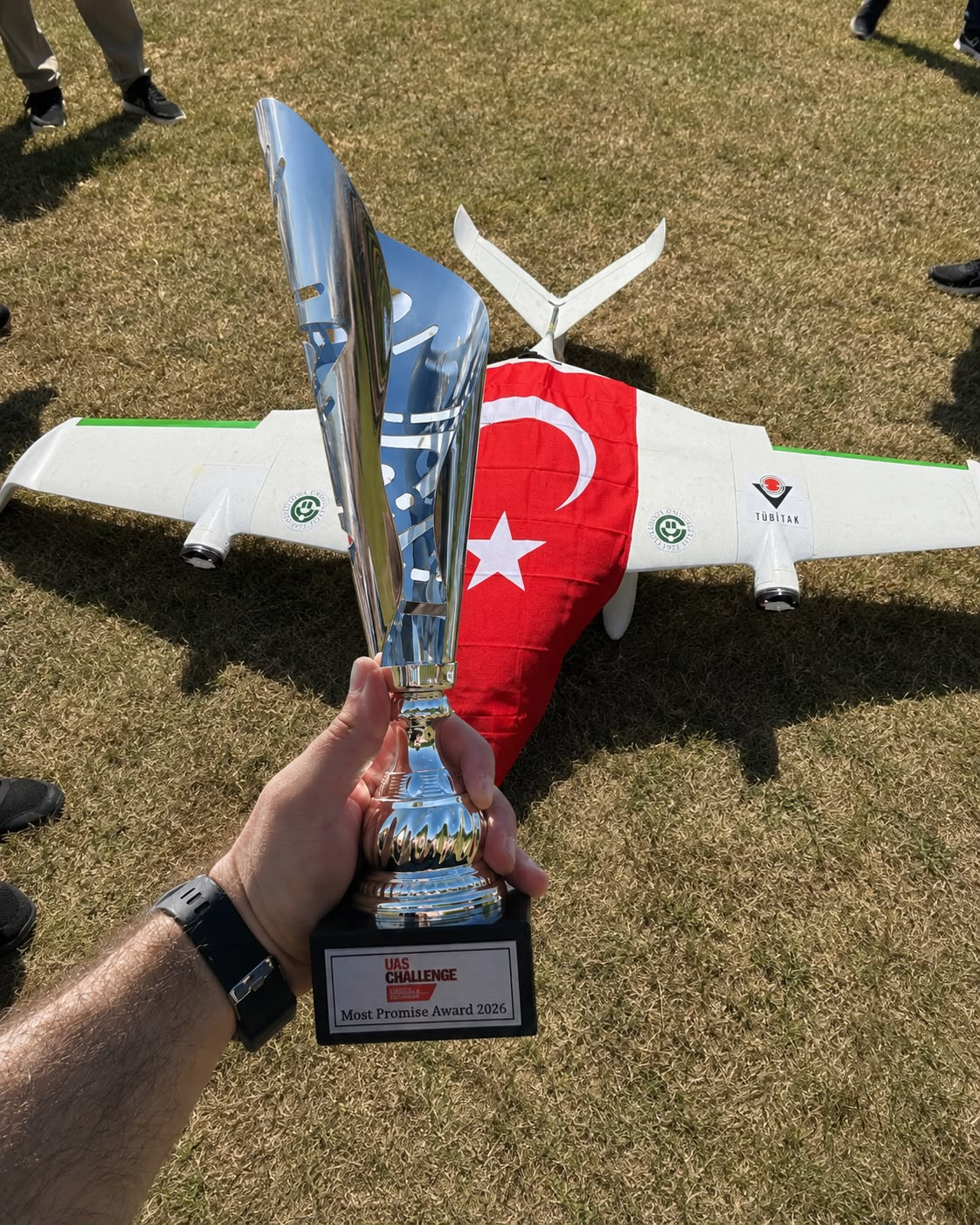 Çukurova Üniversitesi 1.5 Adana UAV Team, UAS Challenge 2026’da “Most Promise” Ödülüne Layık Görüldü