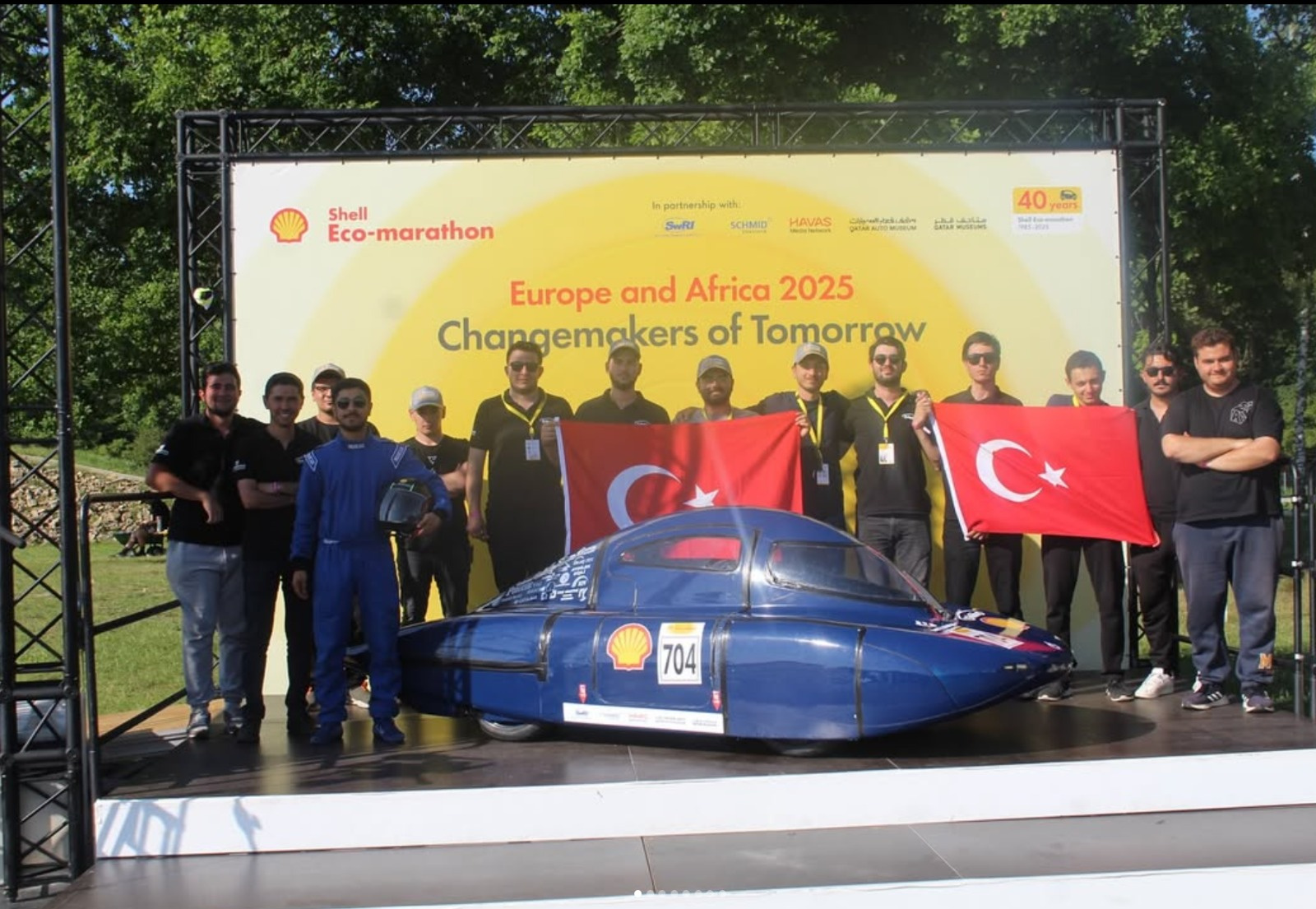 2025 Shell Eco-marathon Yarışlarında Avrupa İkincisi: 1.5 Adana Elektromobil Takımı